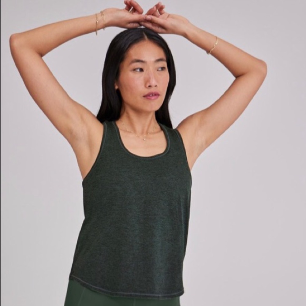 Like New girlfriend collective Moss Train Tank
